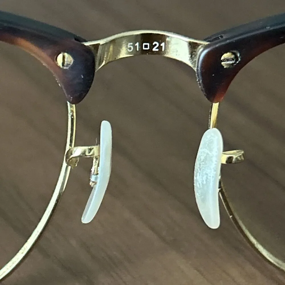 Rayban RB 3818 Clubmaster 114/30 size 51-21 frames only made in china